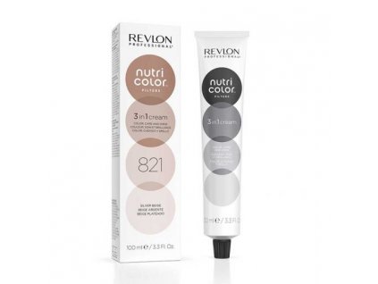 Revlon Nutri Color Creme színező hajpakolás 821 Ezüstös bézs, 100 ml