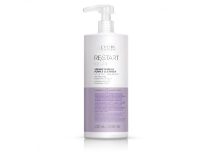 Revlon Restart Color Purple hamvasító lila sampon szőke hajra, 1 l