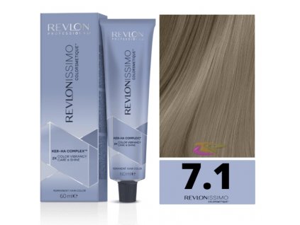 Revlon Revlonissimo Colorsmetique hajfesték 7.1