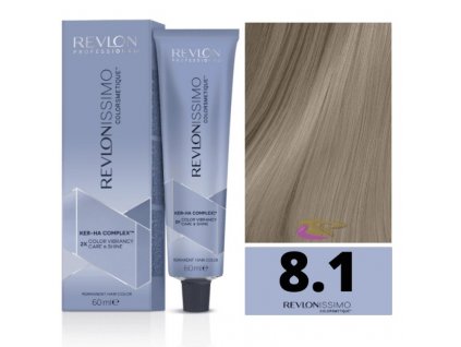 Revlon Revlonissimo Colorsmetique hajfesték 8.1