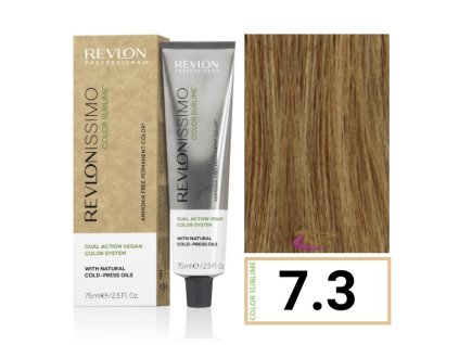Revlon Color Sublime ammóniamentes hajfesték 7.3