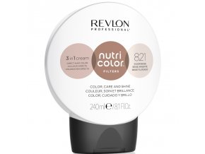 Revlon Nutri Color Creme színező hajpakolás 821 Ezüstös bézs, 240 ml