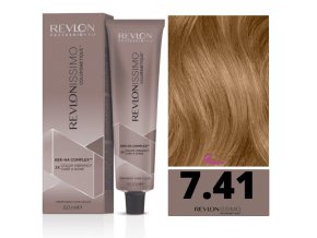 Revlon Revlonissimo Colorsmetique hajfesték 7.41