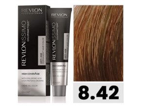 Revlon Professional Revlonissimo High Coverage hajfesték 8.42