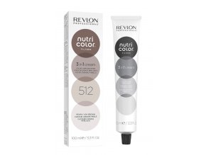 Revlon Nutri Color Creme szinezo hajpakolas 512 gongyhazfenyu hamvasbarna 100 ml