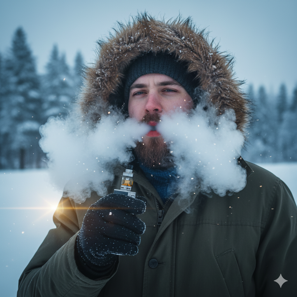 Jak vapovat v zimě a mrazu?