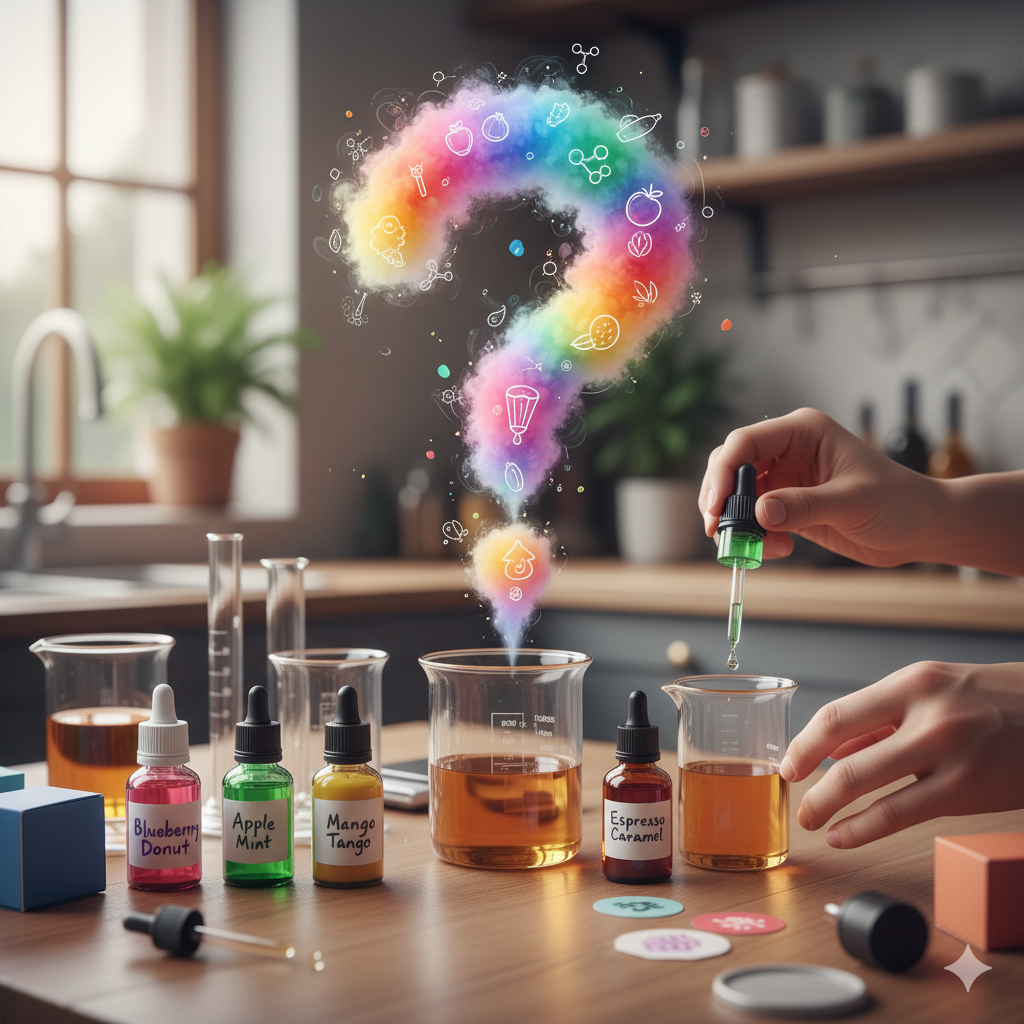 Mixování příchutí liquidů: Co vyzkoušet?