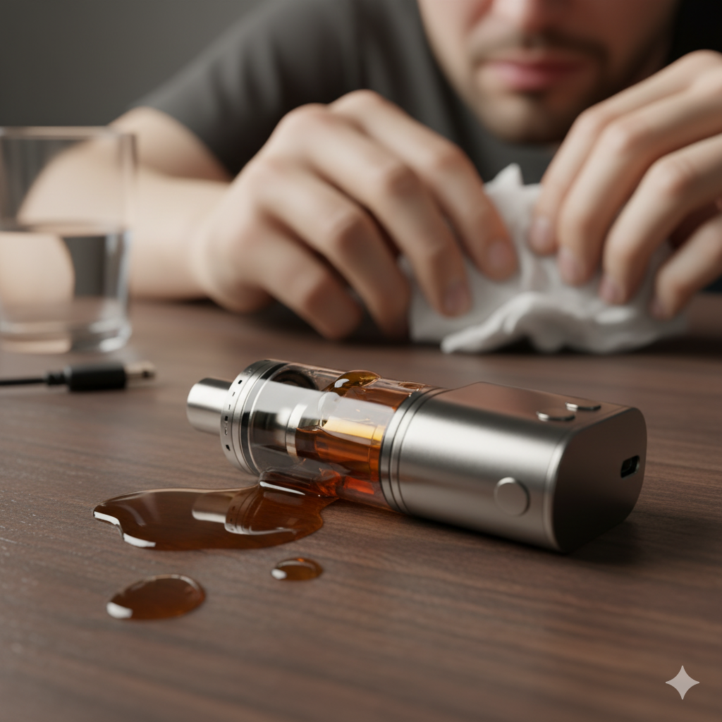 Protékání e-liquidu?