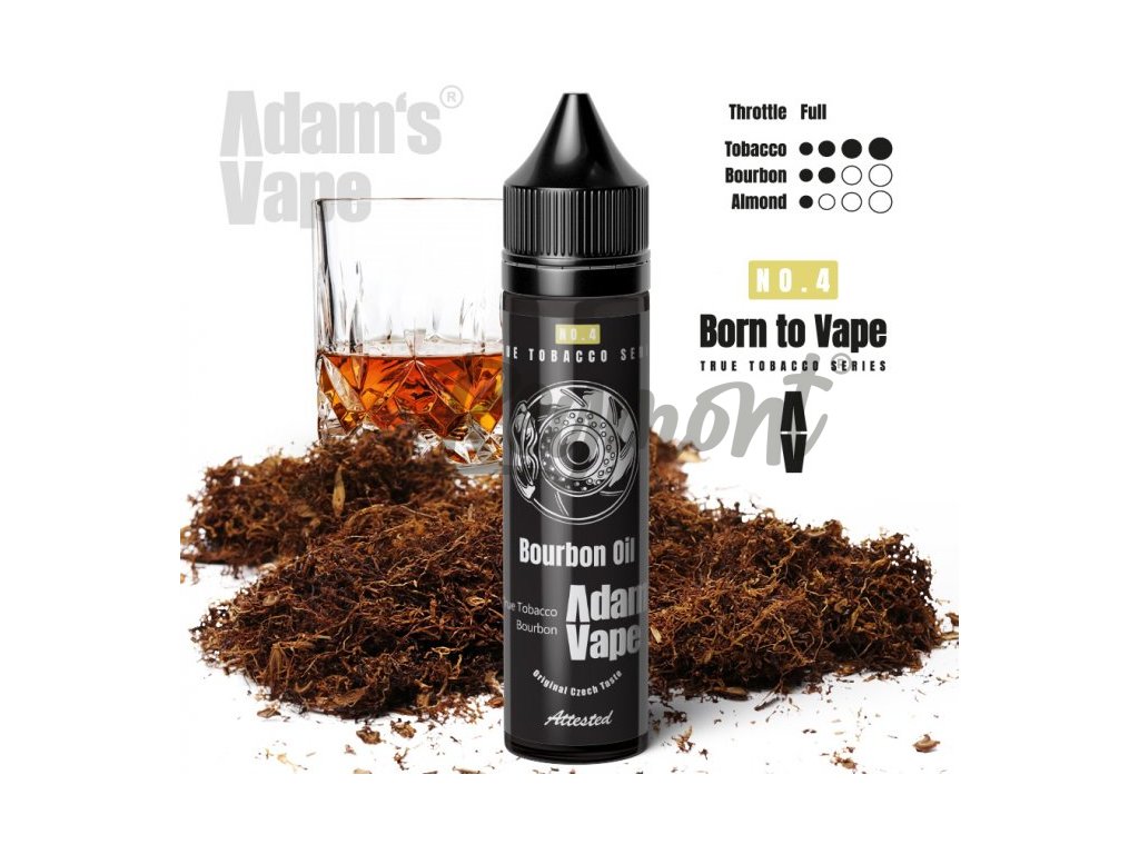 prichut adams vape shake and vape 10ml bourbon oil