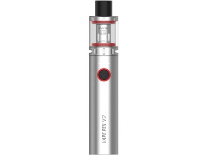 smoktech vape pen v2 elektronicka cigareta 1600mah silver