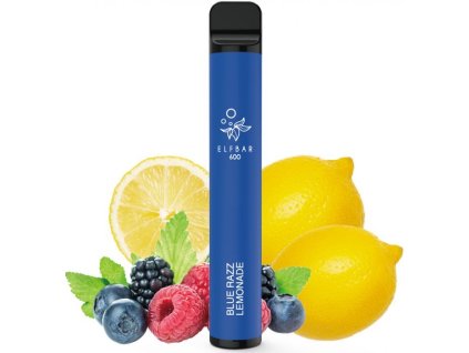 elf bar 600 elektronicka cigareta 20mg blue razz lemonade