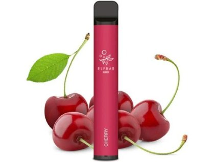 elf bar 600 elektronicka cigareta 20mg cherry