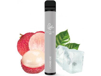 elf bar 600 elektronicka cigareta 20mg lychee ice