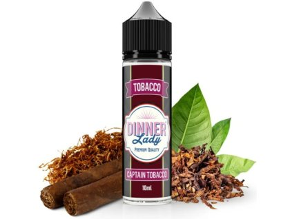 prichut dinner lady sv tobacco 10ml captain tobacco