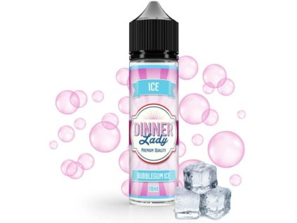 prichut dinner lady sv ice 10ml bubblegum ice