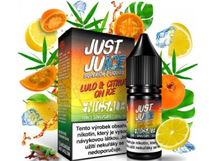 liquid just juice salt lulo citrus on ice 10ml 11mg