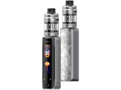smoktech x priv solo 80w grip full kit white shell
