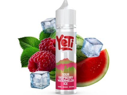prichut yeti summit series sv 10ml sour raspberry watermelon ice ledovy meloun s malinou