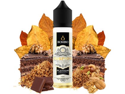 prichut bombo platinum tobaccos sv 15ml cuspidis svetly tabak s cokoladou a orisky