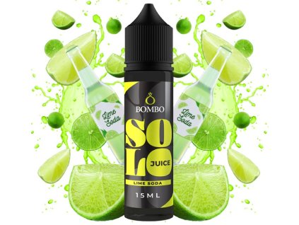 prichut bombo solo juice sv 15ml lime soda limetkova sodovka