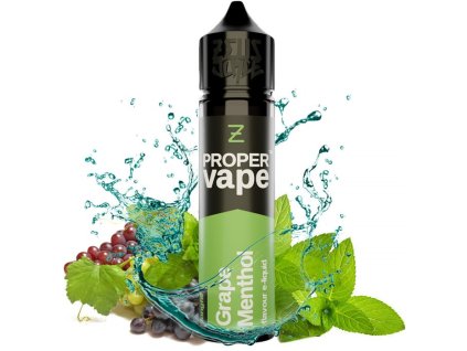 prichut zeus juice proper vape sv 10ml grape menthol