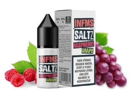 liquid infamous saltz raspberry grape 10ml 20mg