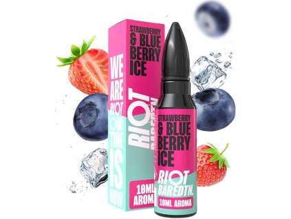 prichut riot bar edtn sv 10ml strawberry blueberry ice ledova jahoda boruvka