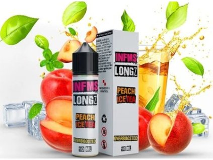 prichut infamous longz sv 10ml peach ice tea