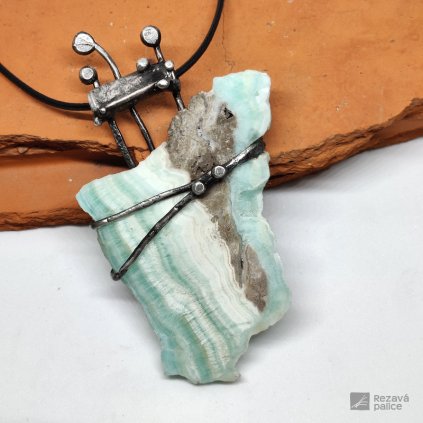 modry aragonit afganistan