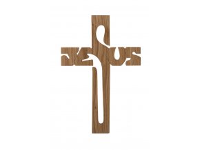Dřevěný kříž - Jesus