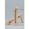 Dřevěná řehtačka - malá 18 cm