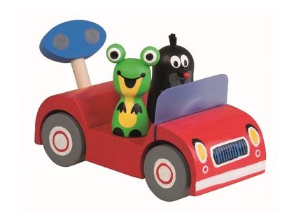 DETOA Krtek na výletě - červené auto