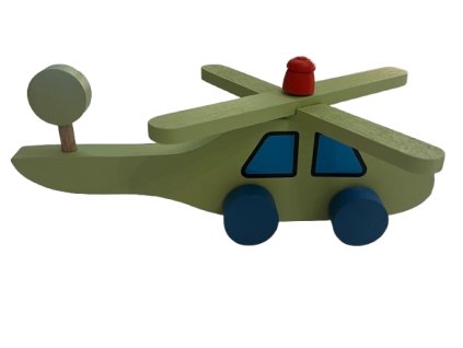 Vrtulník barevný - 18 cm