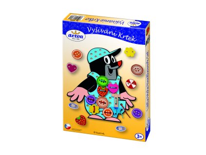 DETOA Vyšívání krtek