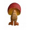 Pan Houba s kulatým červeným kloboukem - 20 cm