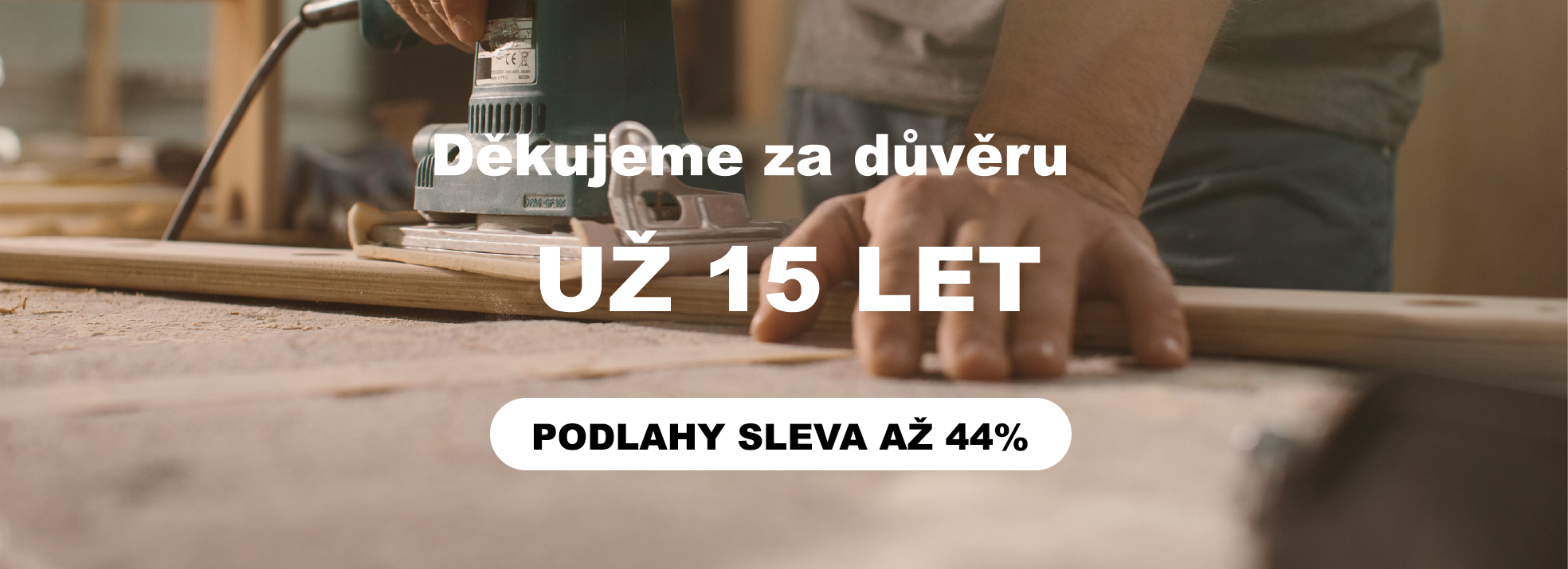 Děkujeme za důvěru. Už 15 let