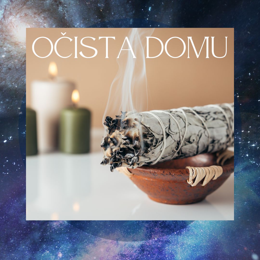 Rituál očisty domu šalvějí a palo santem