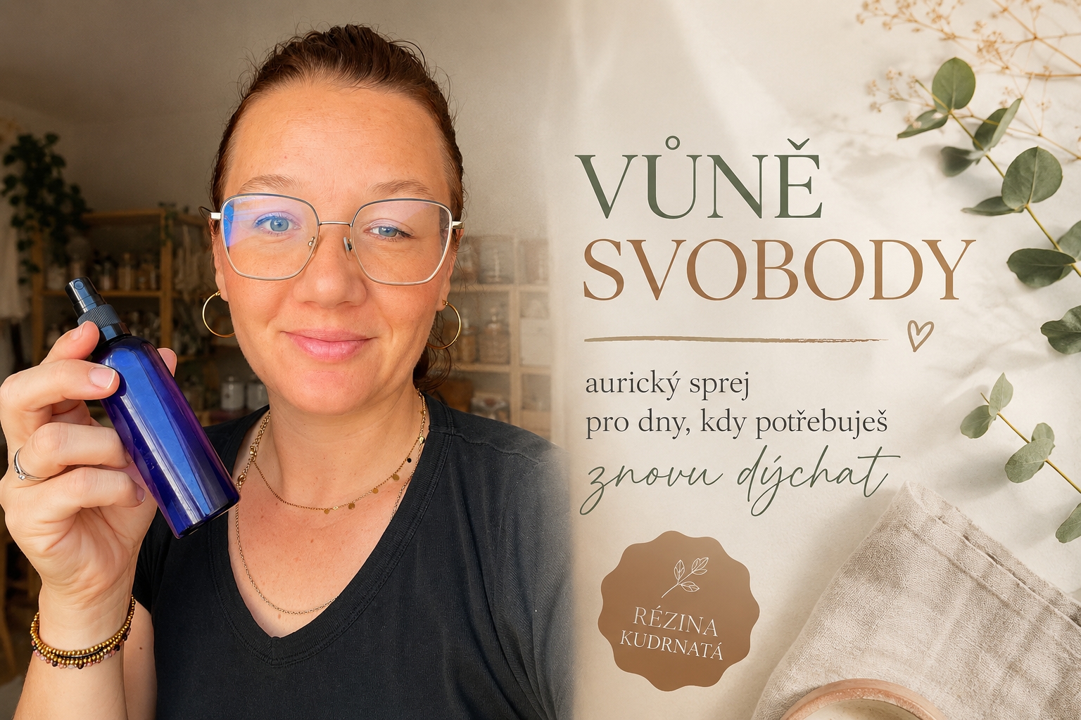 návod na AURICKÝ SPREJ Vůně svobody