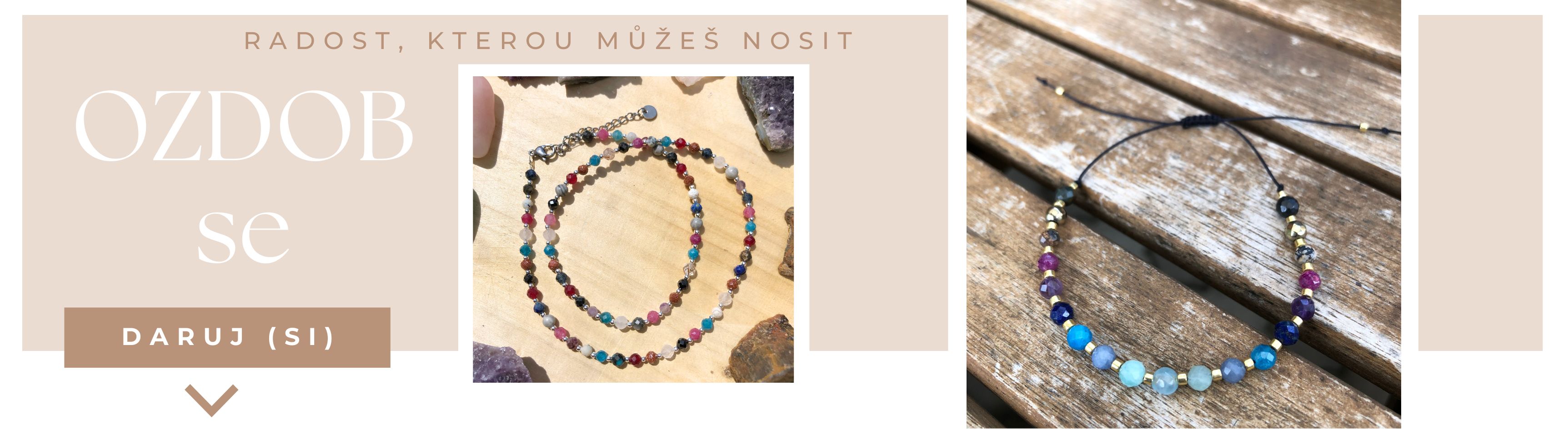 Minerální šperky - radost, kterou můžete nosit
