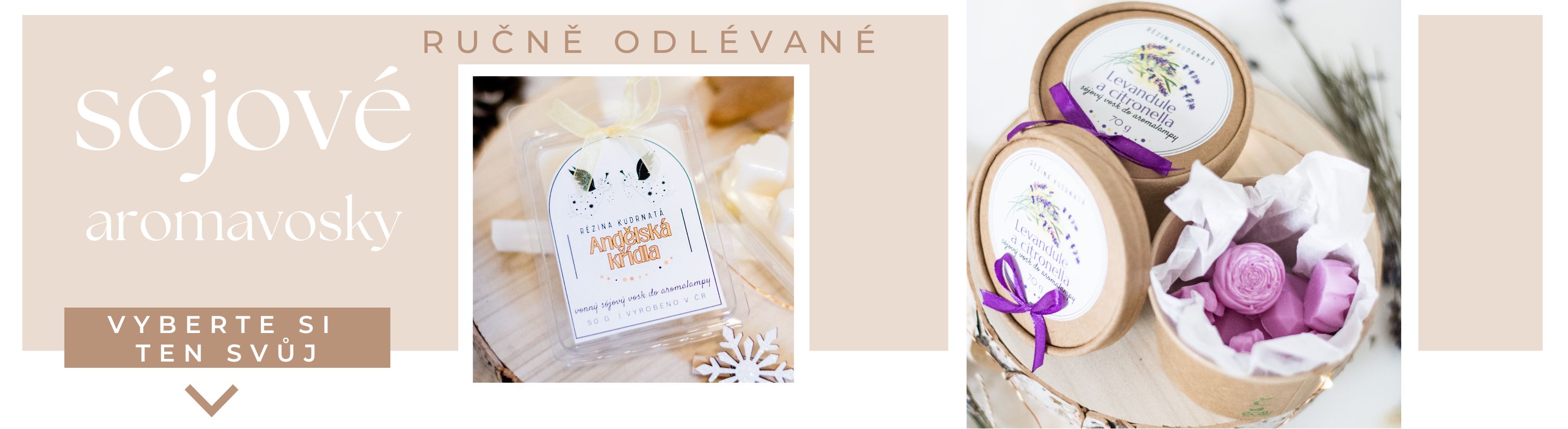 Sójové aromavosky do aromalampy