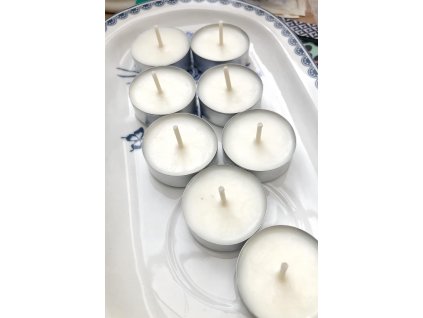 sójové čajové svíčky