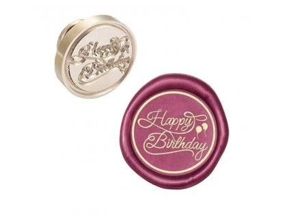 pečetidlo happy birthday