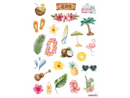 samolepky aloha