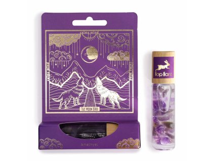 roll on s ametystem Měsíc