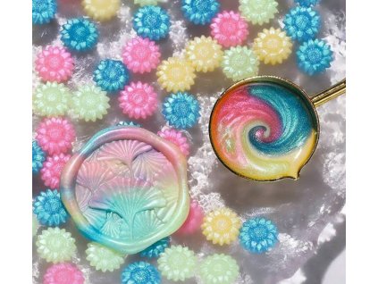 mix pečetních vosků zářivé jaro