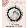 minerální náramek černý onyx