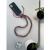 Popruh na mobil strawberry matcha