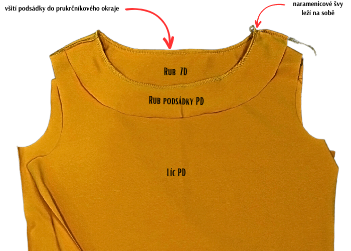 jak začít s šitím trička