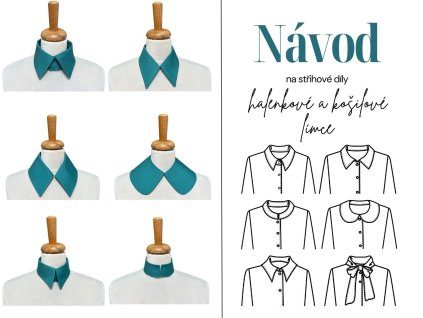 Návod na halenkové a košilové límce