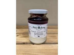 BIO jogurt ochucený borůvka 250g - již včetně zálohy za sklo (7 Kč)